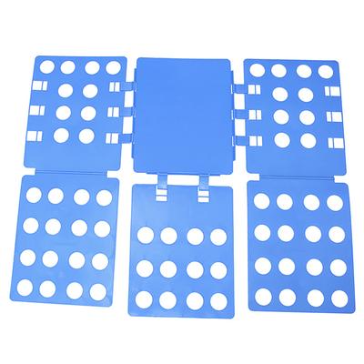 Shirt Folding Board Portable Home Large Folding Board Clothes Folder for Pants Shorts T Shirt Blue