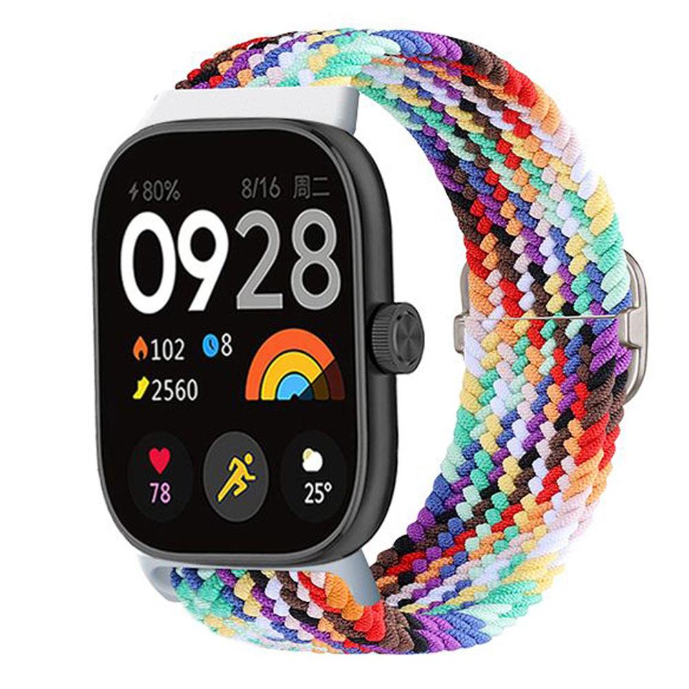 Nylonowa pętelka do zegarka pasek do Redmi Watch 4 akcesoria sportowe oddychający pasek zamienny bransoletka Xiaomi Mi Band 8 Pro pasek