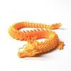 1PC 30/40CM Fish Tank Landscaping Decoration Collection Ornament Movable Jointed Dragon Statue 3D Printed Flexible Realistic