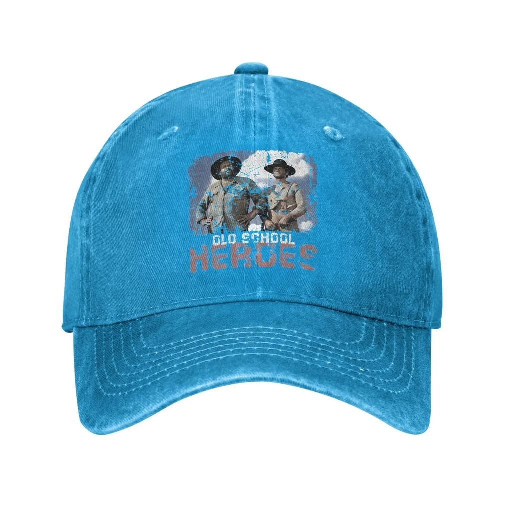 Cappellino da Baseball BUD SPENCER E TERENCE HILL Film Italiani Cappellino Trucker Primavera Coppia Donna Corsa Cappellini da Baseball di Alta Qualità