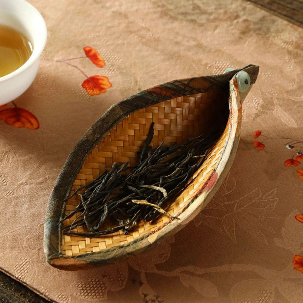 Retro Tea Chaze Oval Tea Dustpan Tea Vessel Tea Tray  Tea Room