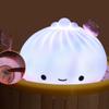 Home Decoration Silicone LED Night Light Cartoon Cute Bedside Lamp Creative USB Charging Desk Lamp Kids
