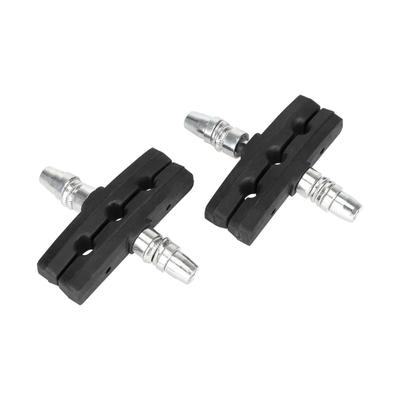 2 Pair Bicycles V Brake Pads Bicycles Brake Block Replacements Set Mountain Bicycles Brake Pads for Front Back Wheel