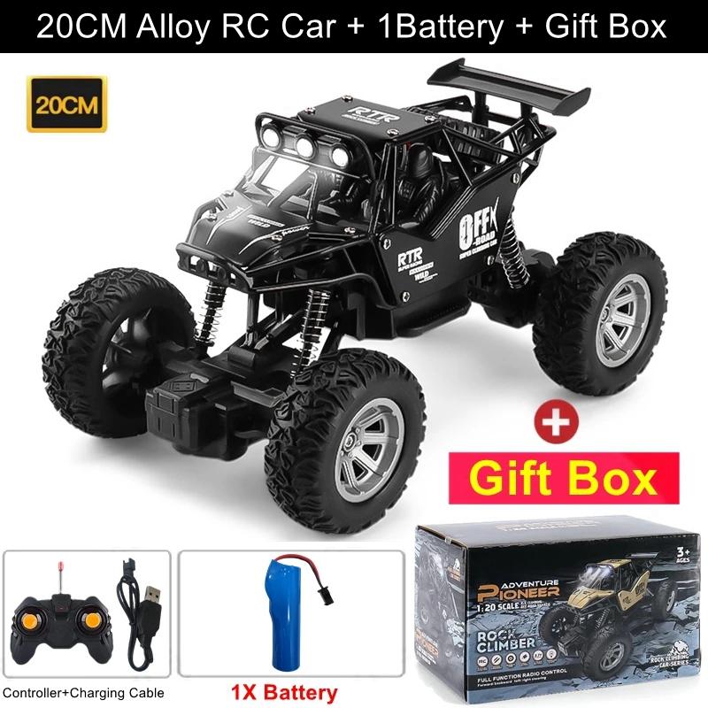 Remote Control Off Road Rc Car Radio Climbing Super Alloy Truck Buggy 4x4 Rtr Vehicle Electric Toy For Children Kid Gift