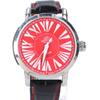 GIO MONACO  101TH One-O-One 500-piece Limited Edition Mechanical Automatic Watches Silver / Red / NavyUsed