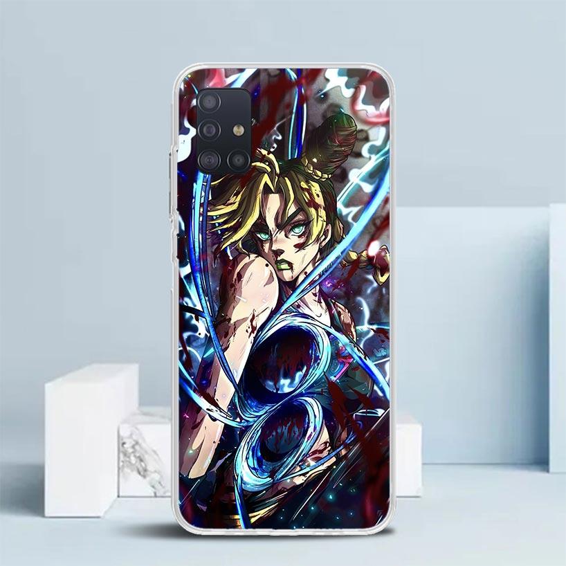 JoJo's Bizarre Adventure Jolyne Cujoh Soft Cover for Samsung Galaxy A12 A22 A32 A52 A72 A02S Phone Case Note 20 Ultra 10 S10 Plu