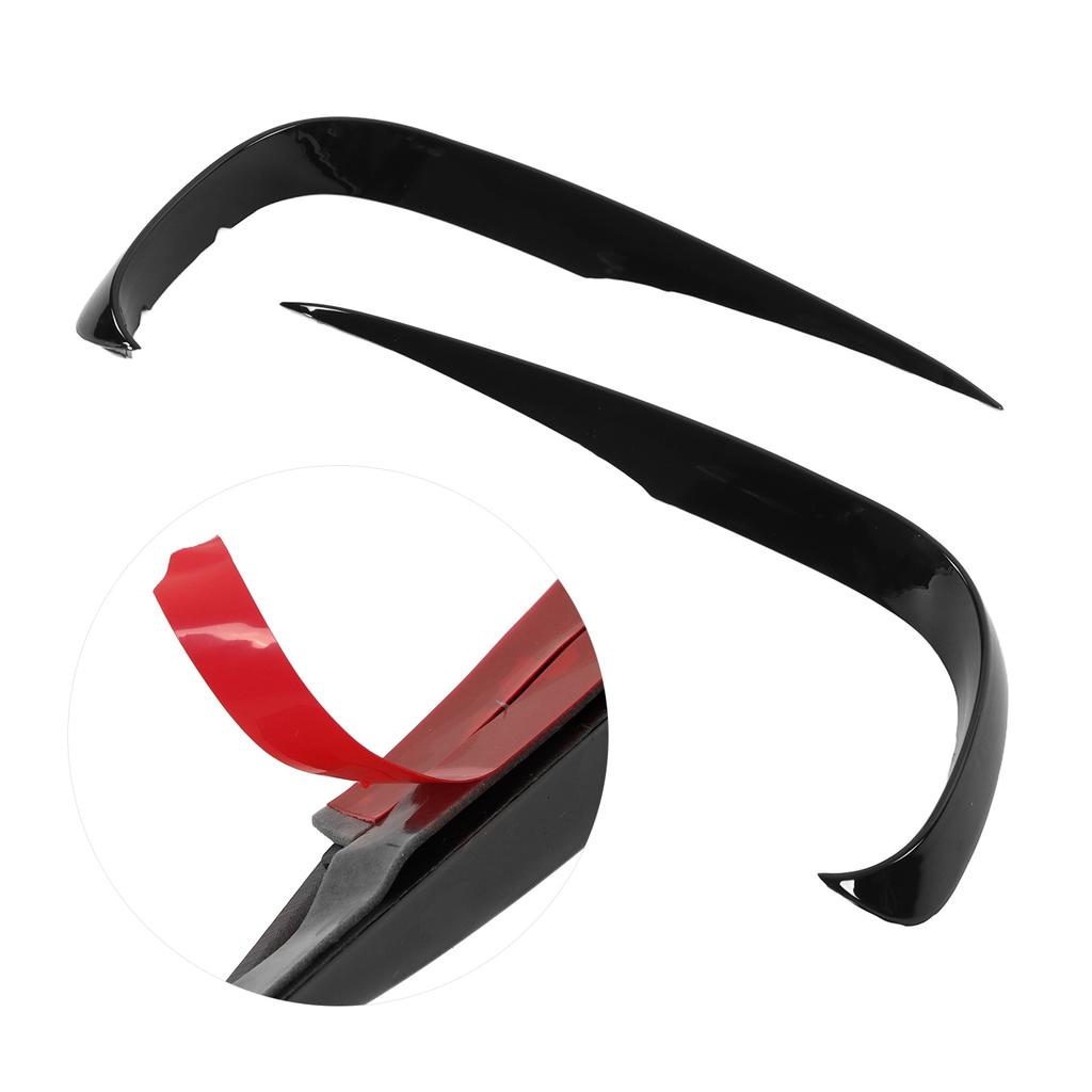 2pcs Front Bumper Canard Fin Replacement for MercedesBenz EClass W213 AMG Line 20162020
