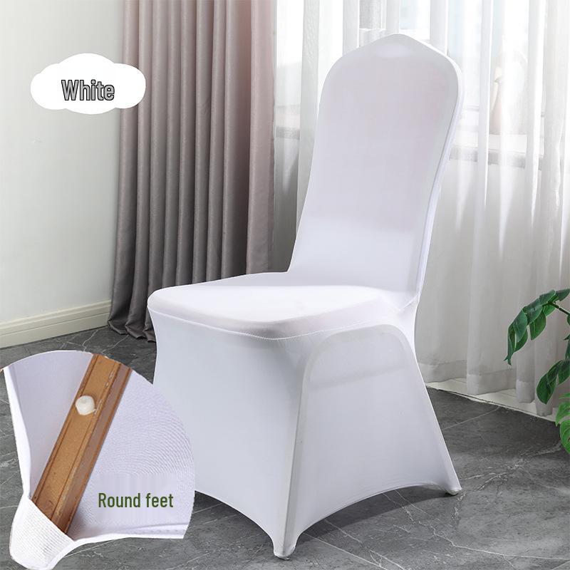 

High-End Universal Elastic Chair Slipcover for Wedding and Hotel 45x45 cm
