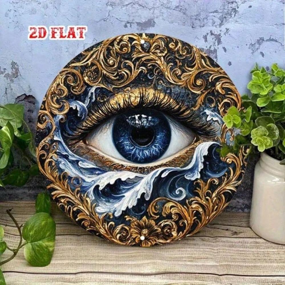 Retro Metal Wall Art Tin Sign Vintage Decor
