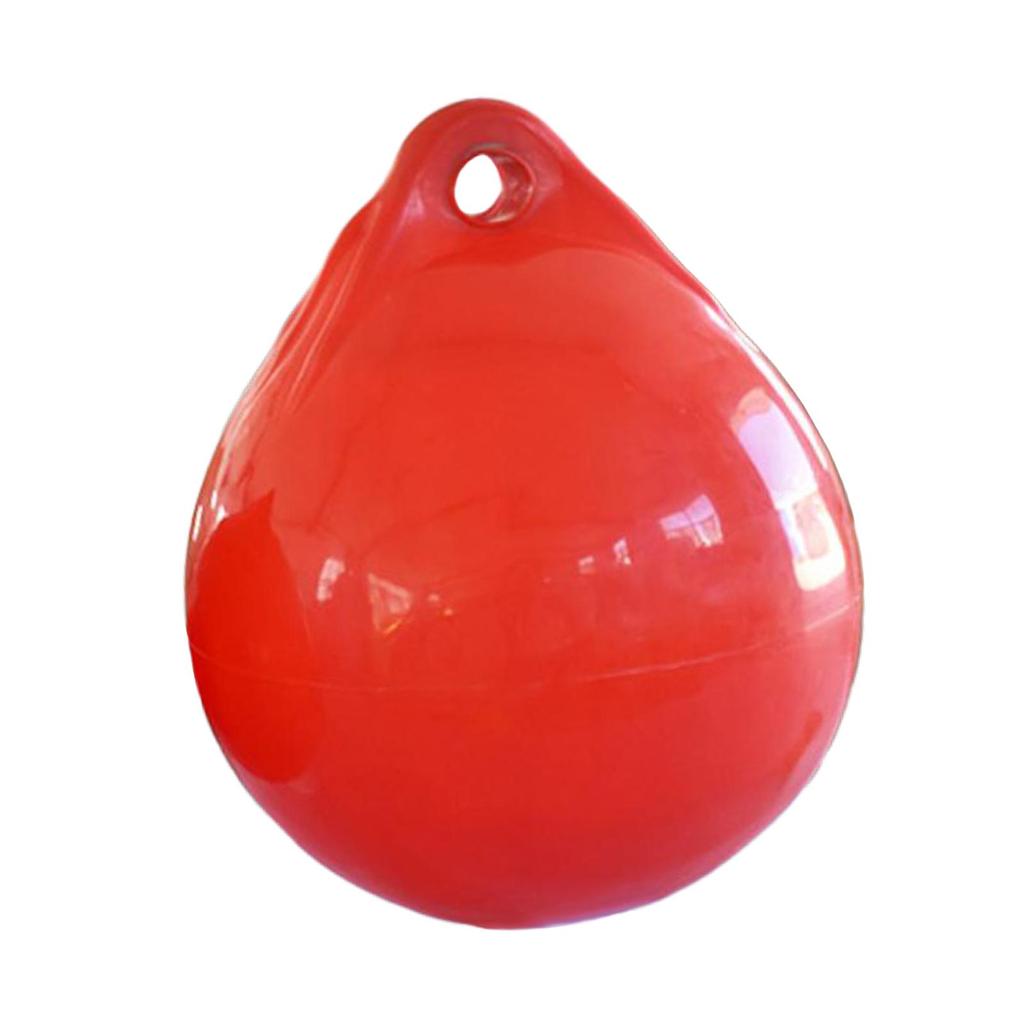 Round Marine Boat Fender PVC Anchor Buoy Inflatable Dock Protector for Jetty Lake Safety