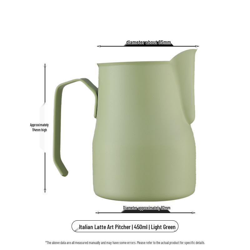 Stainless Steel Latte Art Pitcher: Milk Frothing Cup for Coffee Art