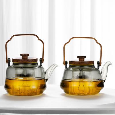 Glas Dämpfen und Kochen Hitzebeständig Büro und Haushalt Teesets Borosilikat Kessel Balkenheben Elektrischer Keramikherd Tee-Wasser-Trenner