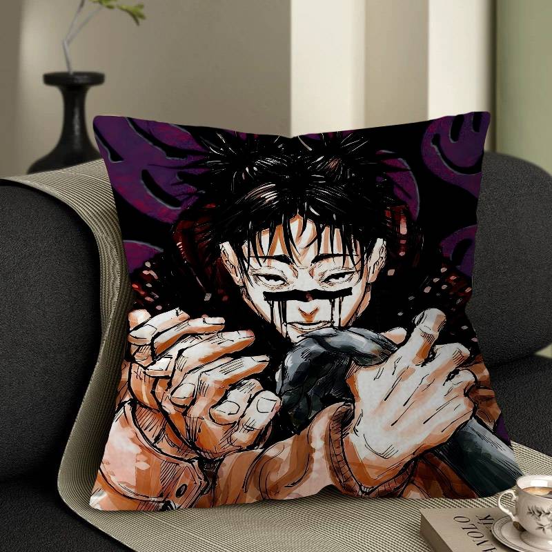 

Choso JJujutsu KKaisen Anime Cushion Cover Polyester Sofa Cushions Decorative Throw Pillows Home Decoration Pillowcover 30x30 cm