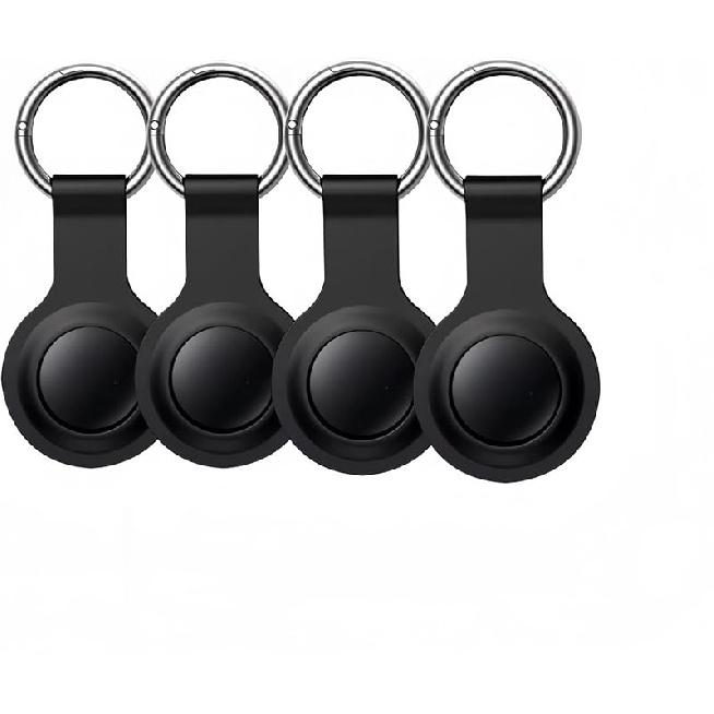 Luggage Tracker Tags Bluetooth Air Tracker for Apple Find My[ iOS ONLY ] Key Finder Locator for Wallet,Keys, Luggag,Backpack,Pets,Car Replaceable