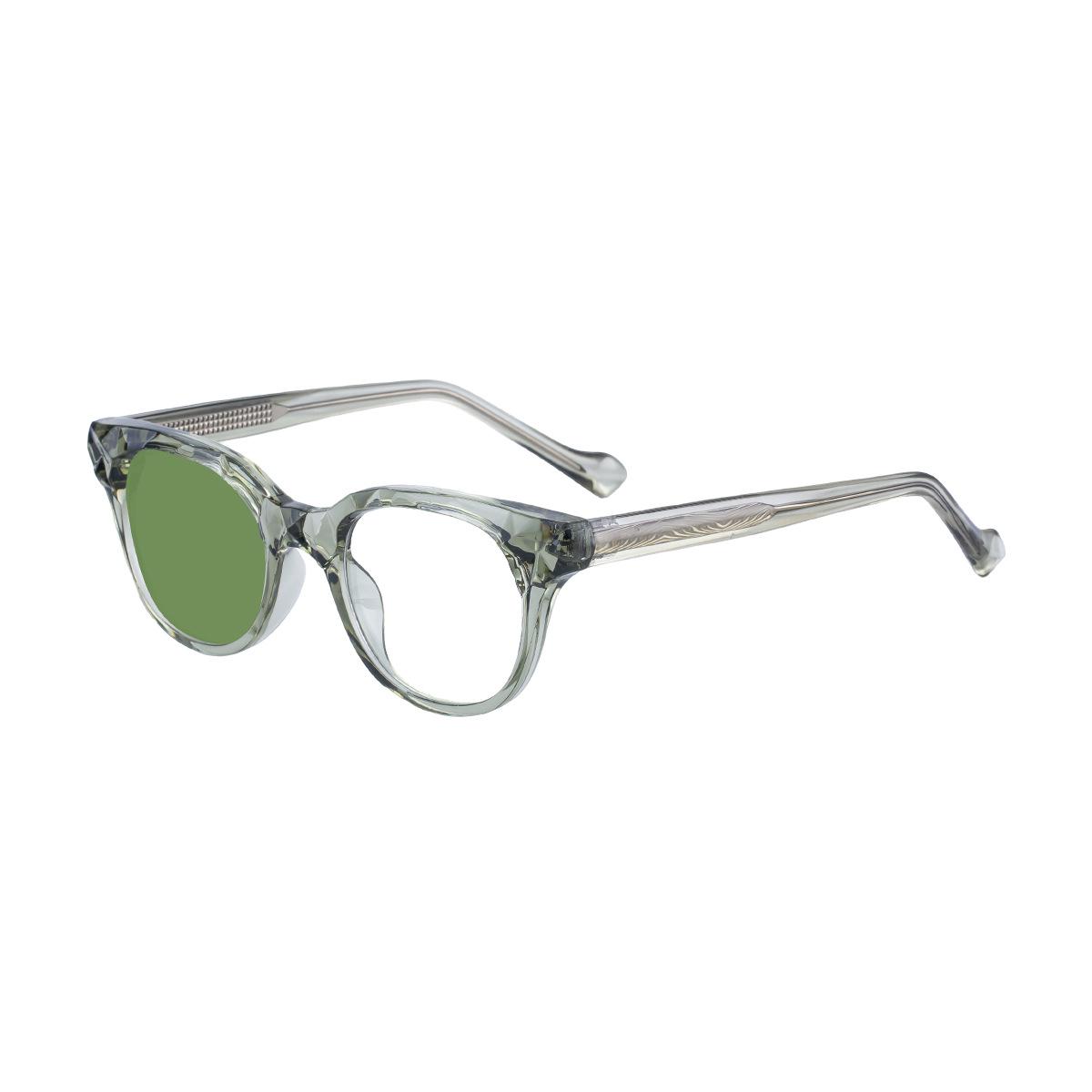 

KAJILA Europe 2026 Fashion Oval Color-Changing Women s Sunglasses - Trendy Propionate Insert, Sun Protection