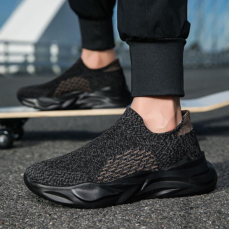 Slip-on Thick Platform Low-Top Male Sports Shoes Unisex Original Fashion Summer Sale Designer Simple Light Men's Casual Sneakers