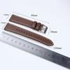 Genuine Cowhide Watch Strap 20mm 22mm Calfskin Watchband for Casio for Women Men Watch band Accessories Solid Buckle Black Brown