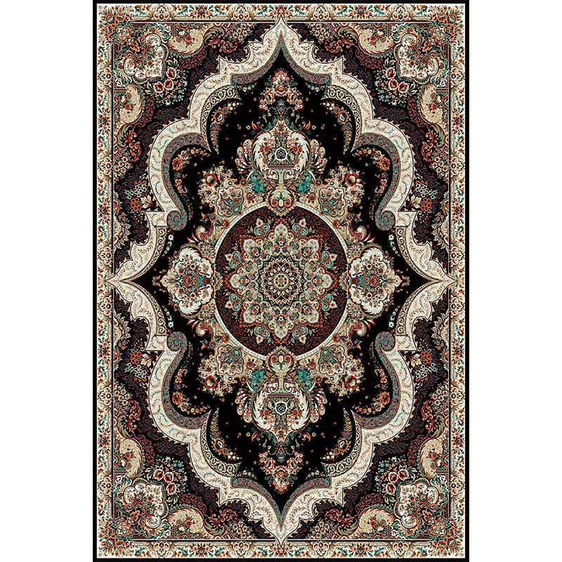 Vintage Persischer Ethnischer Kristall-Samt-Teppich für Wohnzimmer oder Schlafzimmer