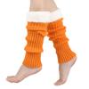 1 Pair Velvet Warm Woolen Sock Cover Knitted Pile Socks Leg Warmers Mao Mao New Year Foot Cover Christmas Socks Cover