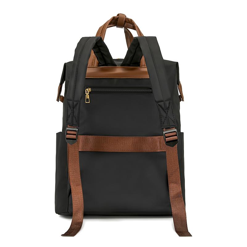 Women's Splicing Backpack Large Capacity Commuter Backpack