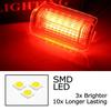 Red 18-SMD Full LED Side Door Lights For Toyota 22+ Tundra/Sequoia Lexus GX550