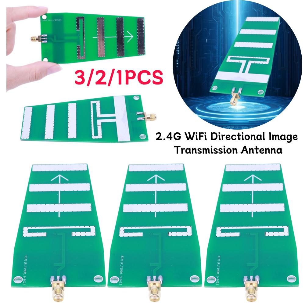 2.4G Wifi Directional Image Transmission Antenna 2.35-2.55GHZ Video Transmission Antenna for Yagi 10dB
