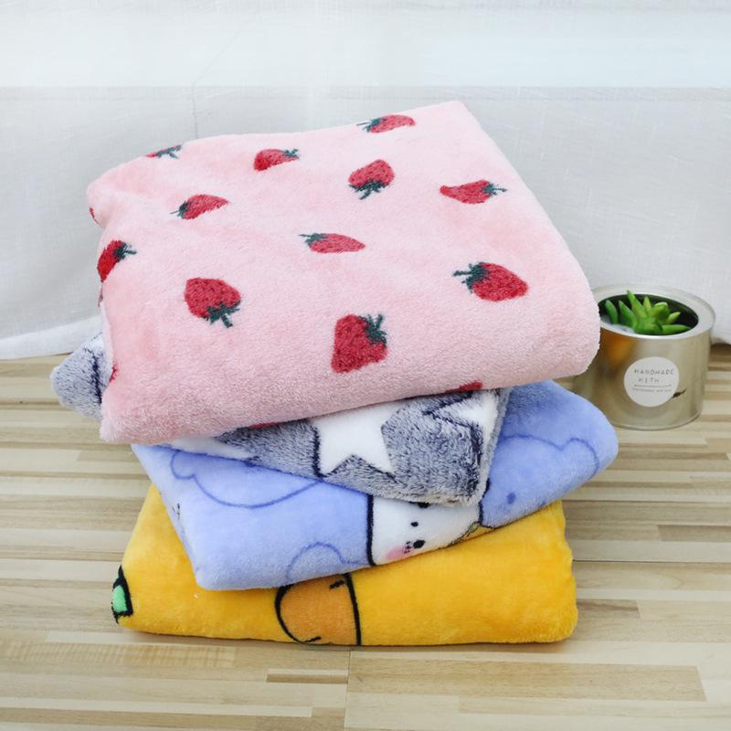 Double-Sided Fleece Blanket for Small/Medium Dogs & Cats - Cozy & Warm