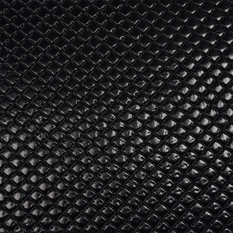 100/300/500cm Square Grid Ultrasonic Embossing Cotton Lining Fabric PU Leather Quilting Fabric for DIY Sewing Luggage Bag