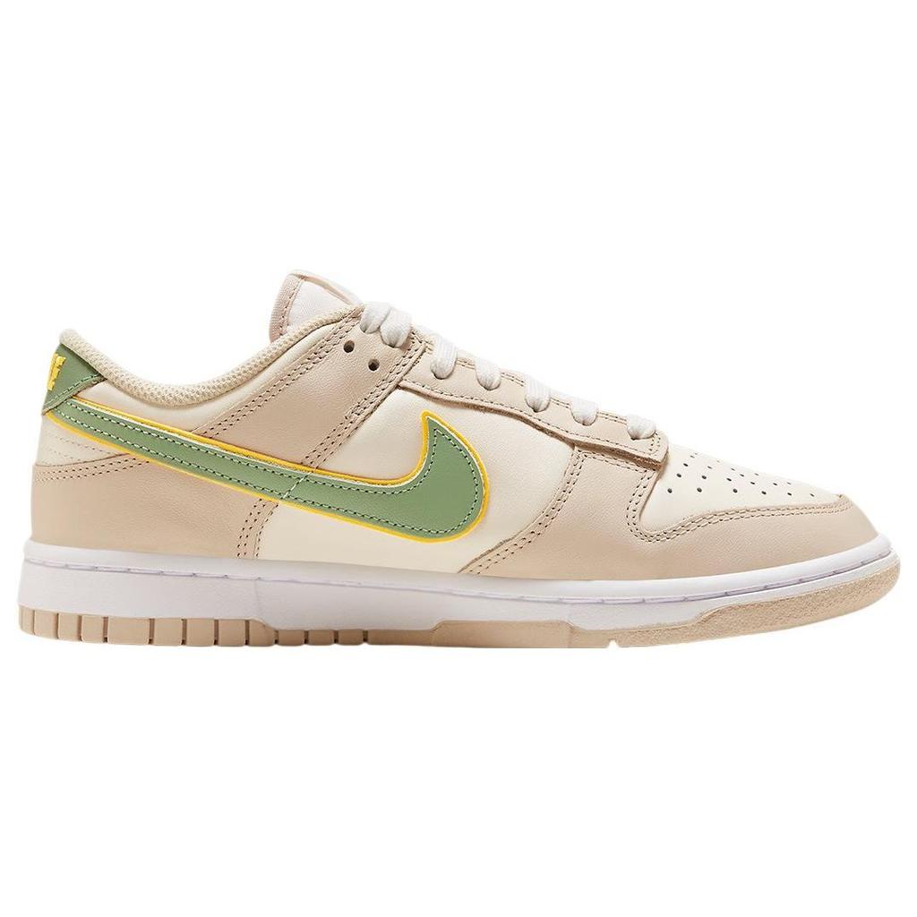 Nike Кросівки жіночі Nike Dunk Low Pale Ivory Oil Green Колір: Кремово-білий, Лазерно-помаранчевий FQ6869-131