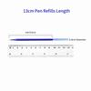 50 Pieces Blue Ink Erasable Gel Ink Pen Refills Fine Point 0.5mm Replacement Gel Pen Refills for Erasable Pens Office