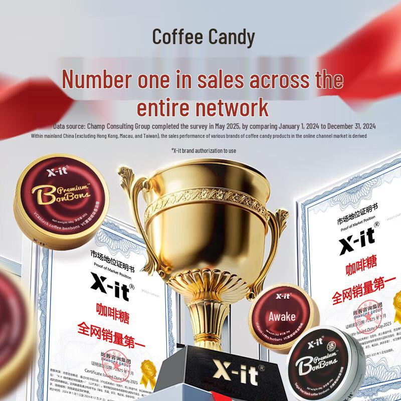 X-IT Ice Coffee Energy Lozenges