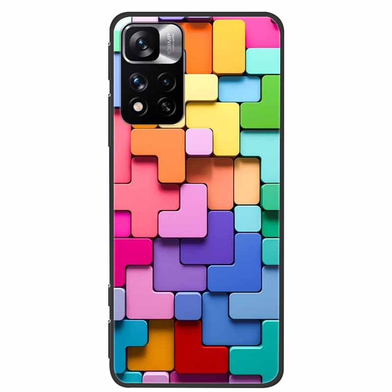 For Redmi Note 11 Pro+ 5G Case Fashion Soft TPU Silicone Back Cover for Xiaomi Redmi Note 11 Pro Plus 5G 2022 Capa Global 6.67''