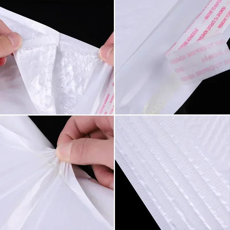 White Foam Envelope Bags Self Seal Mailers Padded Shipping Envelopes With Bubble Mailing Bag Shipping Packages Bag