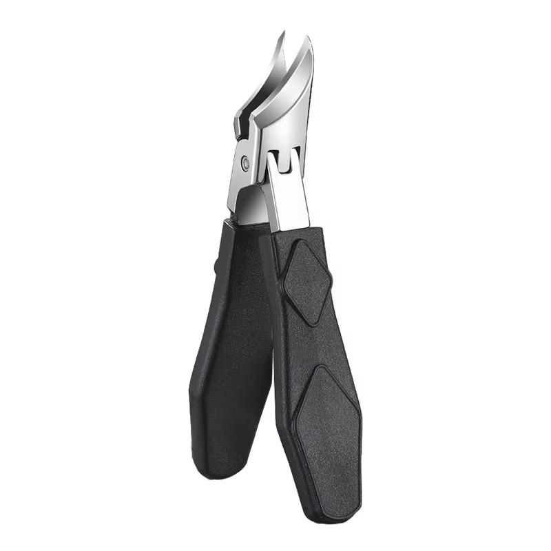 Anti-splash Ultra-tiny-nose Nail Clippers, Large-sized, Angled, Sharp, for Household Use, Special Nail Clippers for Nail Grooves чёрный