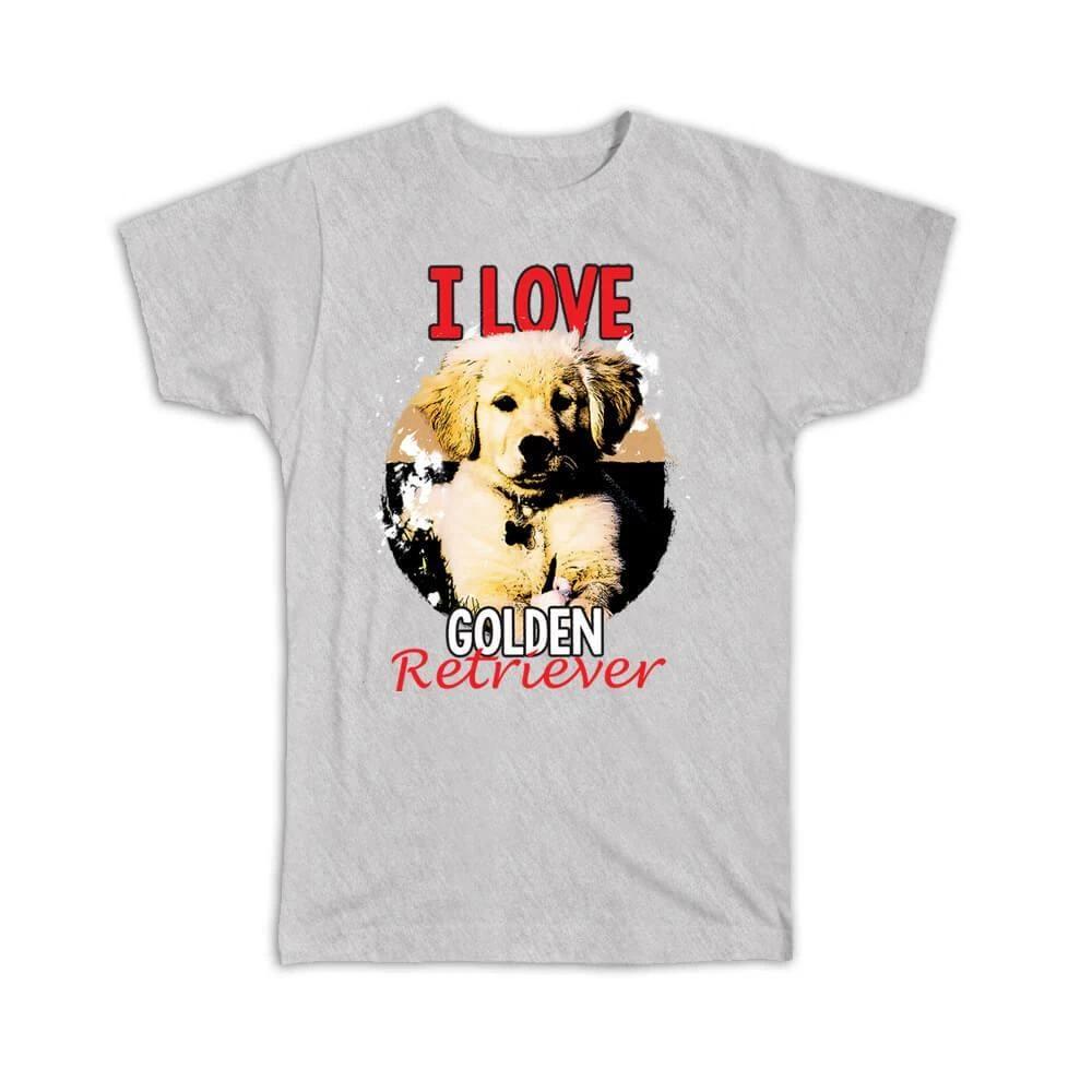 

Gift T-Shirt : For Golden Retriever Owner Lover Dog Dogs Animal Pet Photo Art S