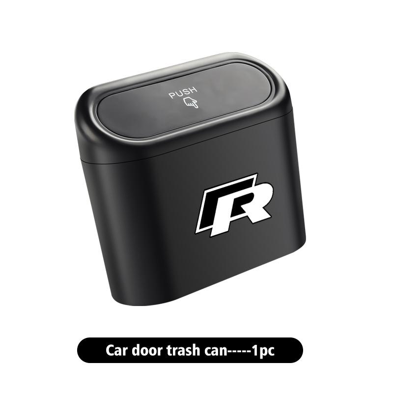

2026 Hot For VOLKSWAGEN VW For Volkswagen Car Trash Can Portable Waterproof Garbage Box Accessories VW Golf Jetta Passat mk4 mk5