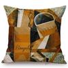 Spanish Abstract Cubism Artist Juan Gris Innovative Modern Art Home Decoration Sofa Pillow Case Cotton Linen Nordic Cushion Case