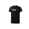 T Shirts Men's Black Crew Neck Moderate Straight Fit EK4730