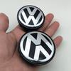 2026 Chaud Pour Volkswagen VW 4pcs 56mm 65mm Emblème de Voiture Cache-moyeu Central de Roue pour VW Volkswagen Golf Jetta Polo Passat Tour