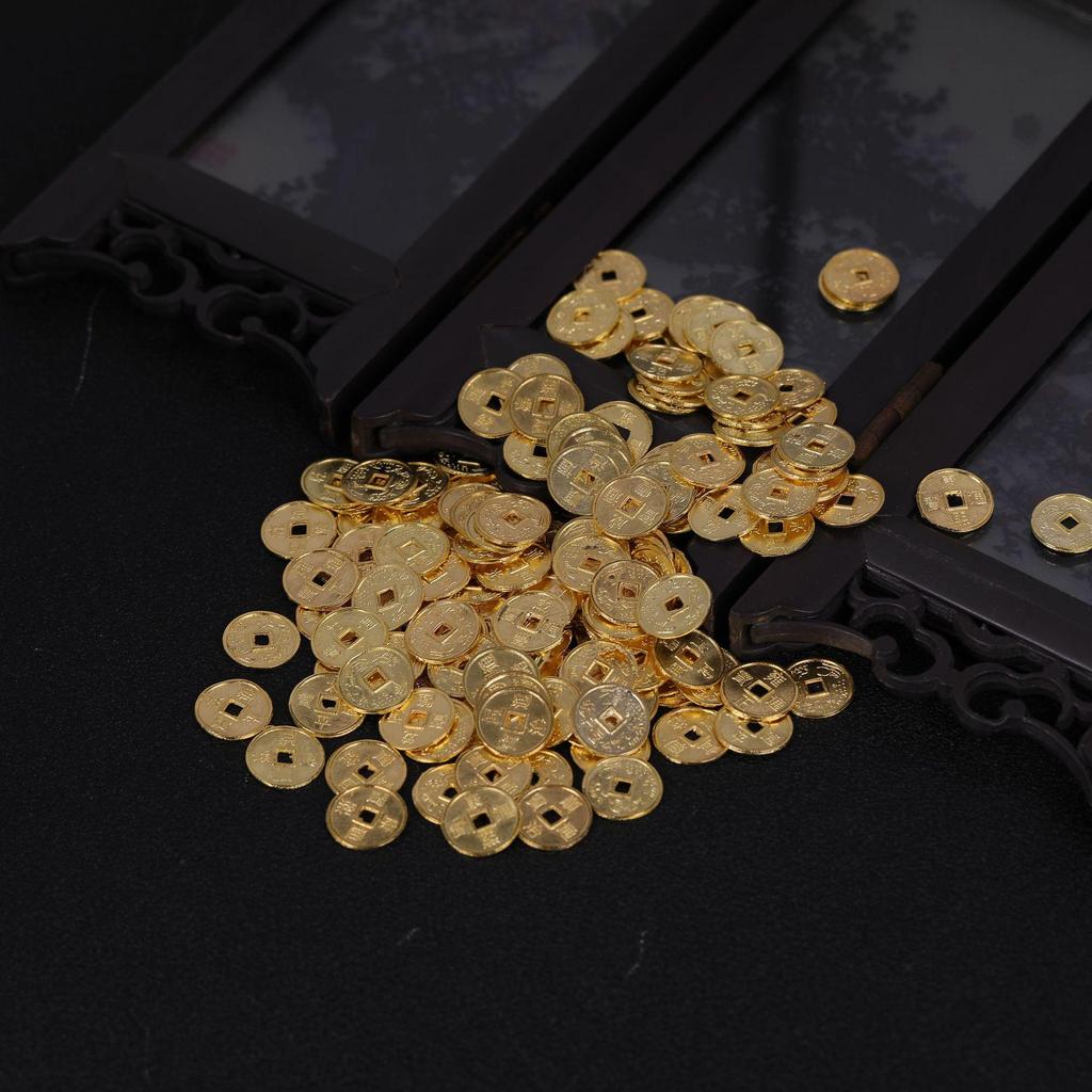 Mini Bagua Kupfermünzen Anhänger Ornament für DIY-Projekte