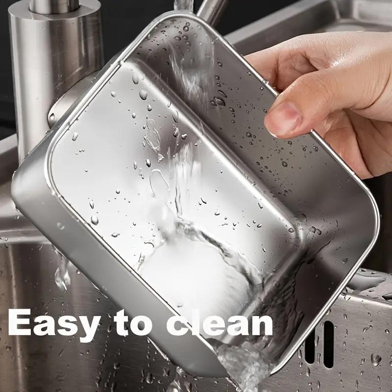 4Pc Stainless Steel Food Storage Containers Set Thickened Leakproof Stackable For Fridge Freezer And Pantry Organization