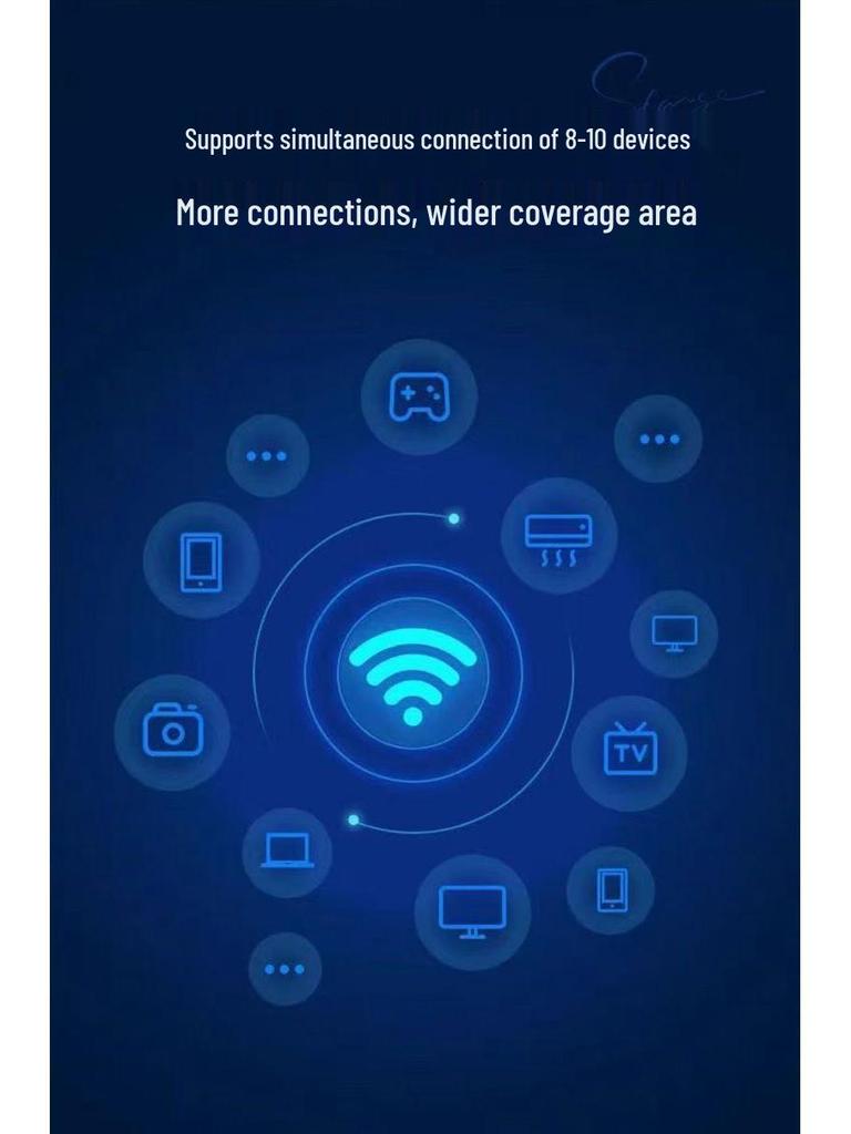 Portable WiFi Router for Construction Sites, Dormitories, and Outdoor Live Streaming - All-Network Compatible, Plug-Free Design.