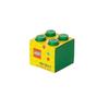Storage Box Brick Shape 25x18x25 Cm Green