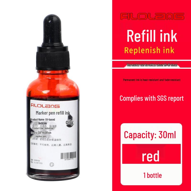 Feloran MK-79 Oil-Based Quick-Dry Industrial Waterproof High-Temperature Round/Oblique Tip Marker