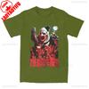 Terrifier Art The Clown Vintage Graphic Tee Scary Horror Movie Unisex Streetwear Halloween Gift Vintage Tshirt 2025