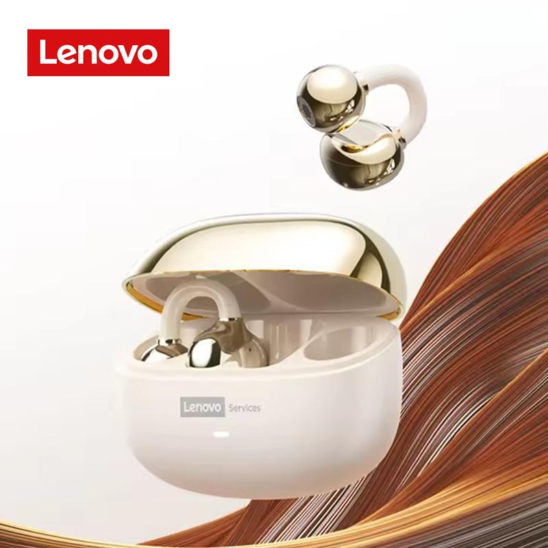 Lenovo Căști Wireless Bluetooth 6.0 LE302 Durată Lungă de Viață a Bateriei Căști Sport cu Clip de Ureche Căști Stereo HIFI cu Anulare a Zgomotului