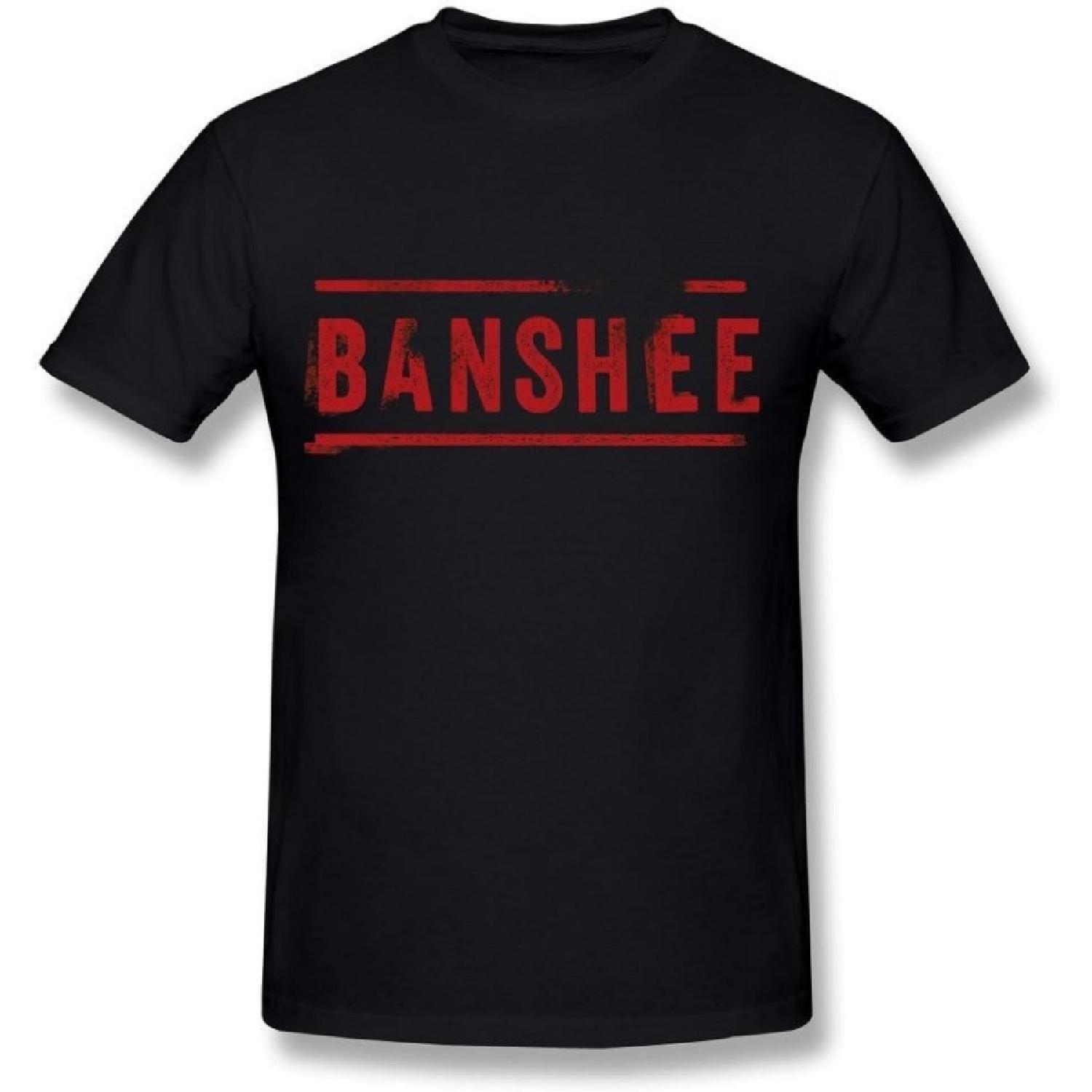 Konoyie Men s TV Show Banshee Logo T-Shirt S