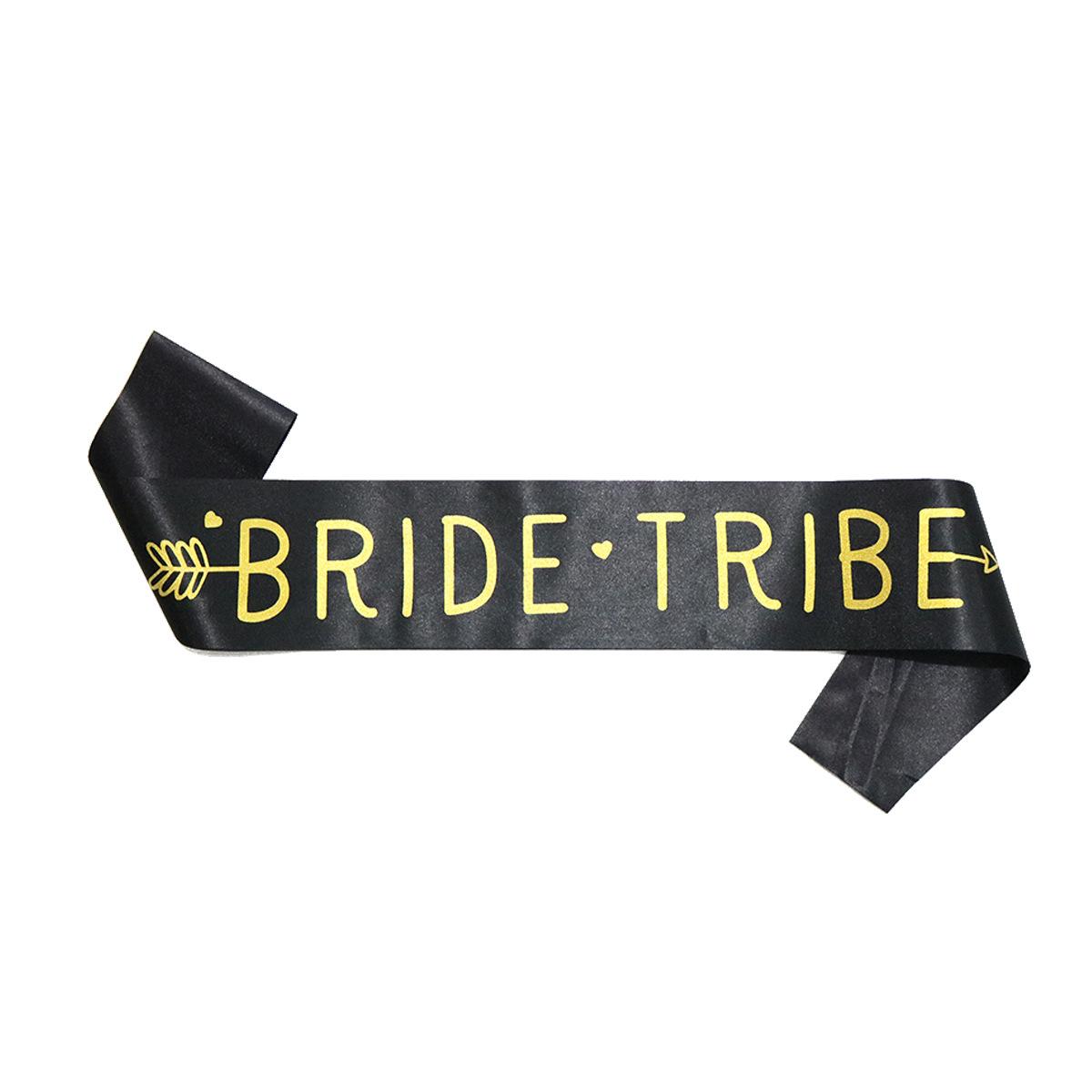 

European And American Bachelorette Party Bridal Wedding Etiquette Belt Bridesmaid Shoulder Strap Ribbon Customization One Size