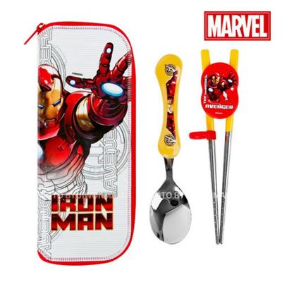 Marvel Iron Man Correction Chopsticks Wave Spoon Case Set, Single Item