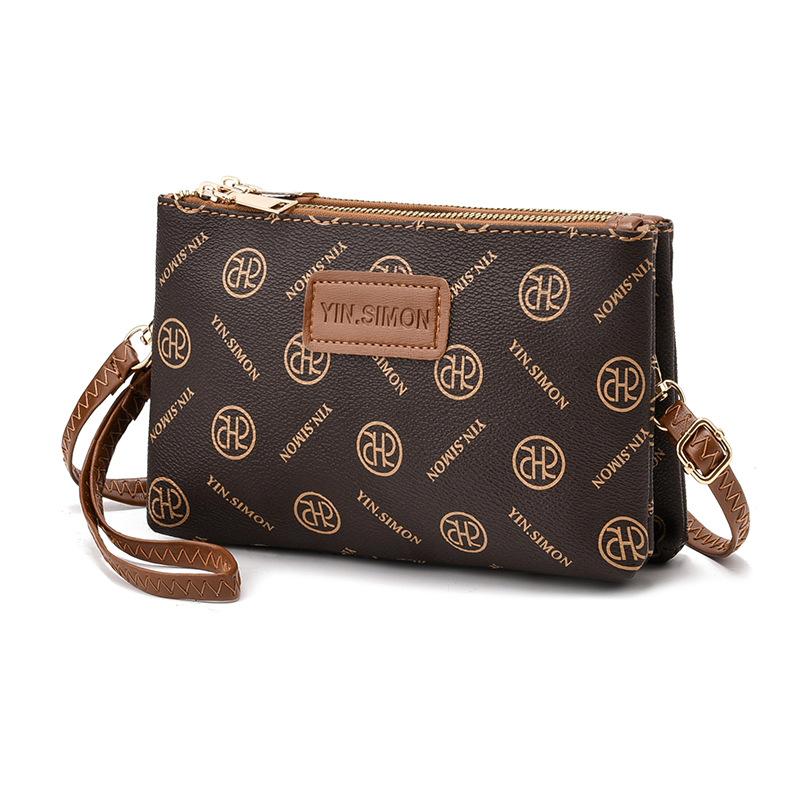 Bag Women's Messenger Bag 2025 New Versatile High-end Shoulder Bag Underarm Hand Carry Small Square Bag Women's Bag Women's Bag
